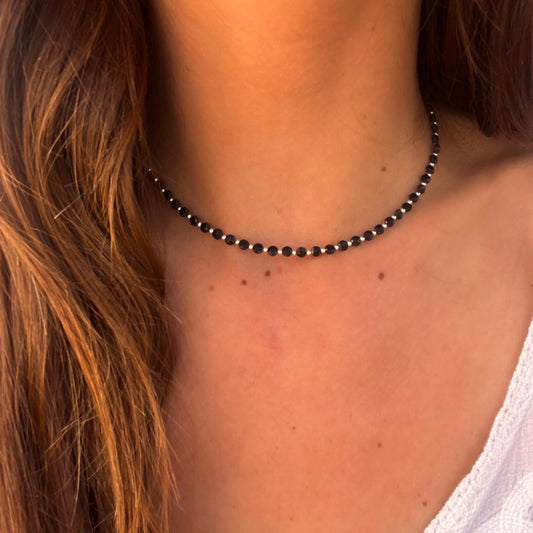 NEITA ONYX NECKLACE SET