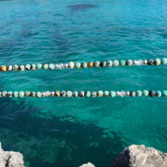 COLLAR SOUL TURQUESA AFRICANA