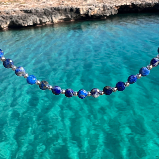 NEITA LAPIS LAZULI NECKLACE SET