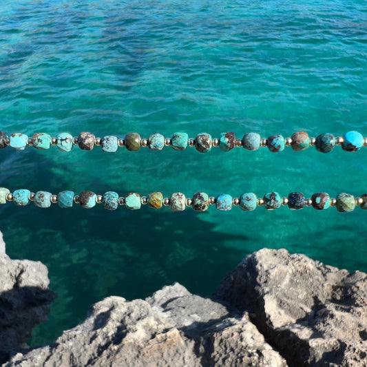 COLLAR SENA TURQUESA ORO