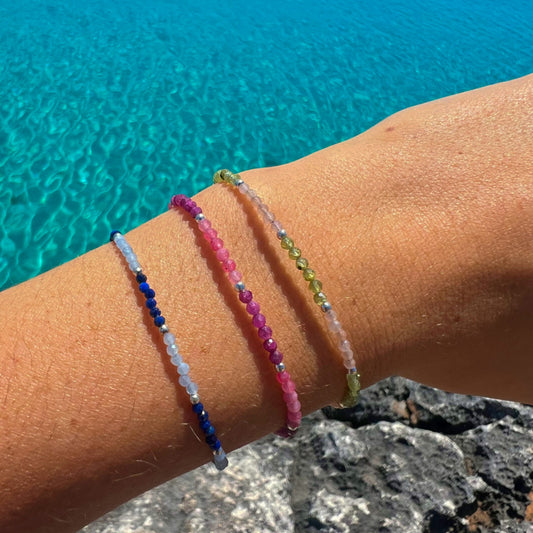 BRACELET ESCACS LAPISLAZULI