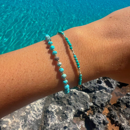 SENA TURQUOISE GOLD BRACELET