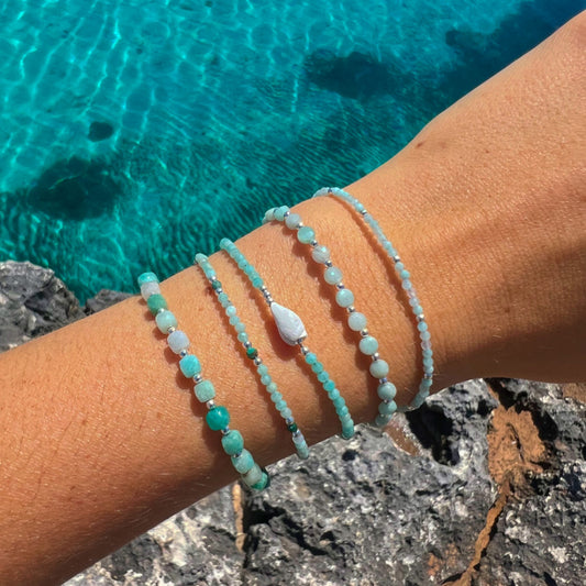 PULSERA AMAZONITA