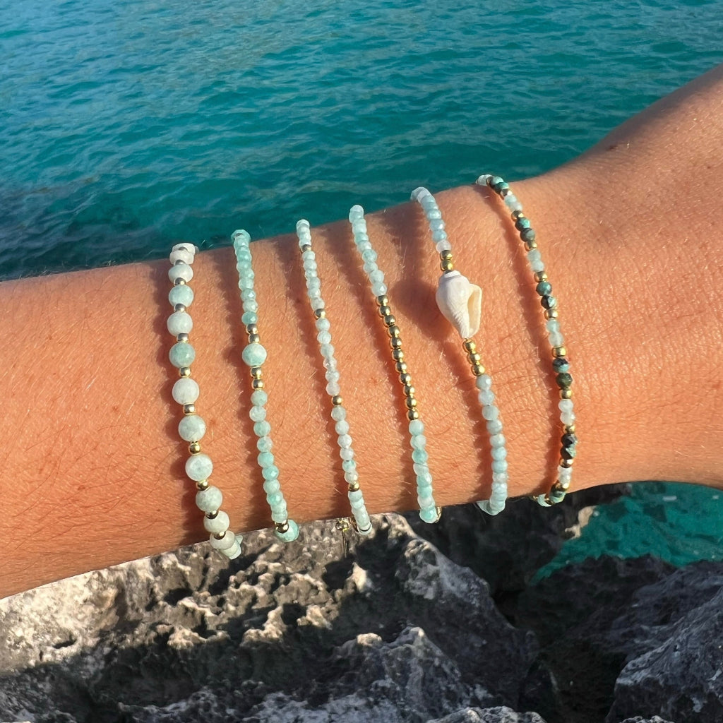 PULSERA NEITA AMAZONITA