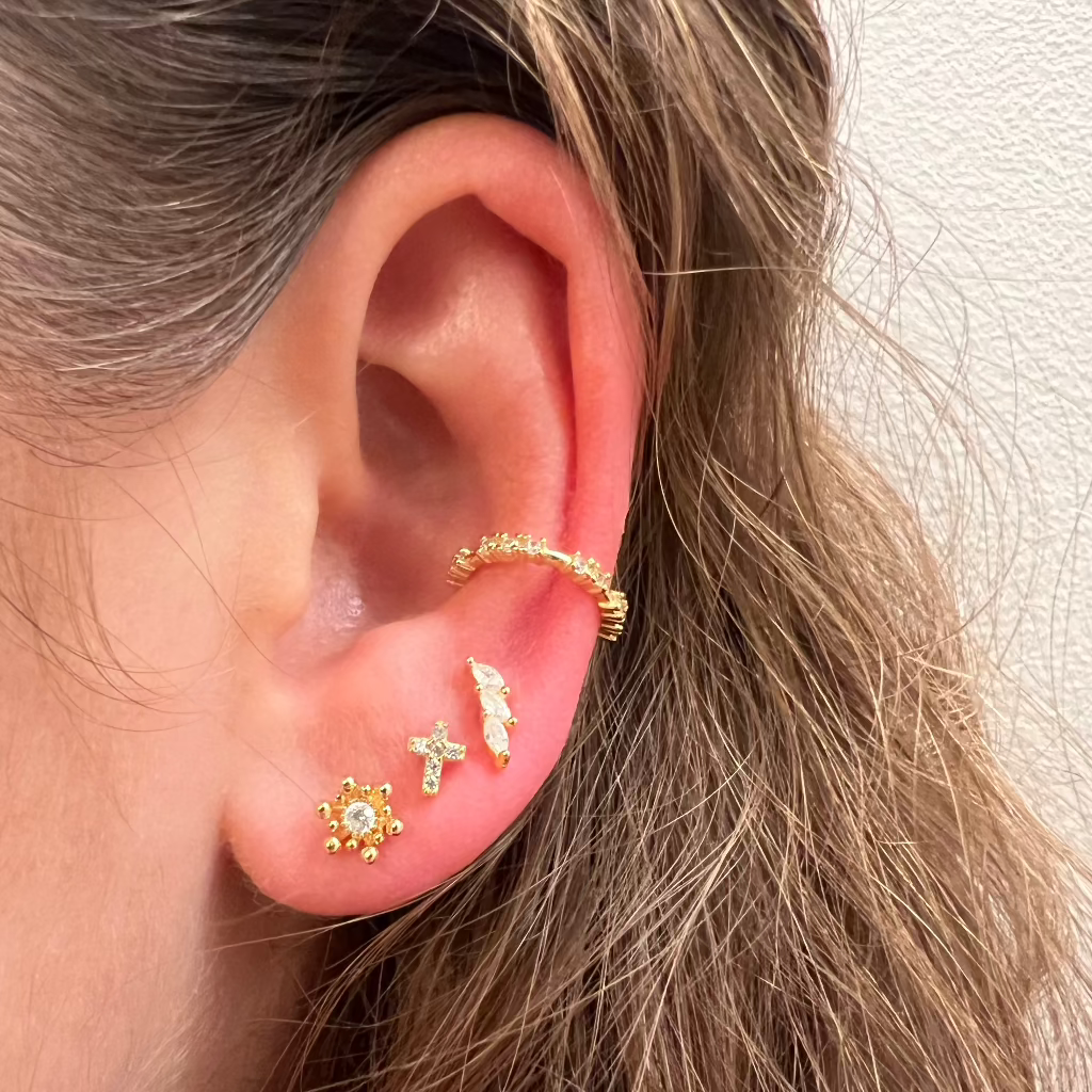 EAR CUFF PENDIENTES NINA