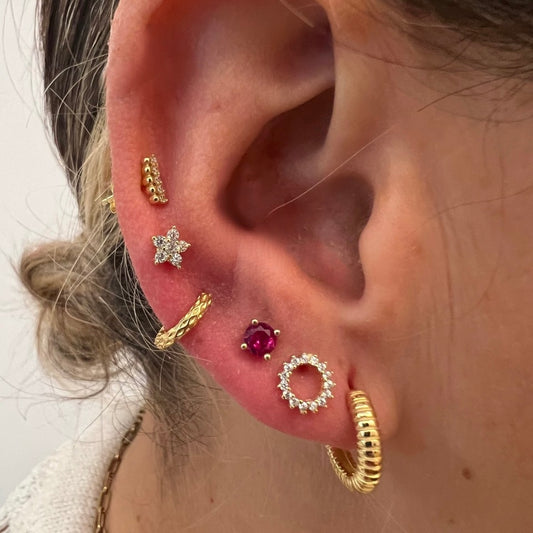 BOUCLES D'OREILLES MINI FURE EN OR