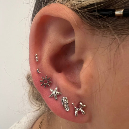 BOUCLES D'OREILLES MINI SOLEIL