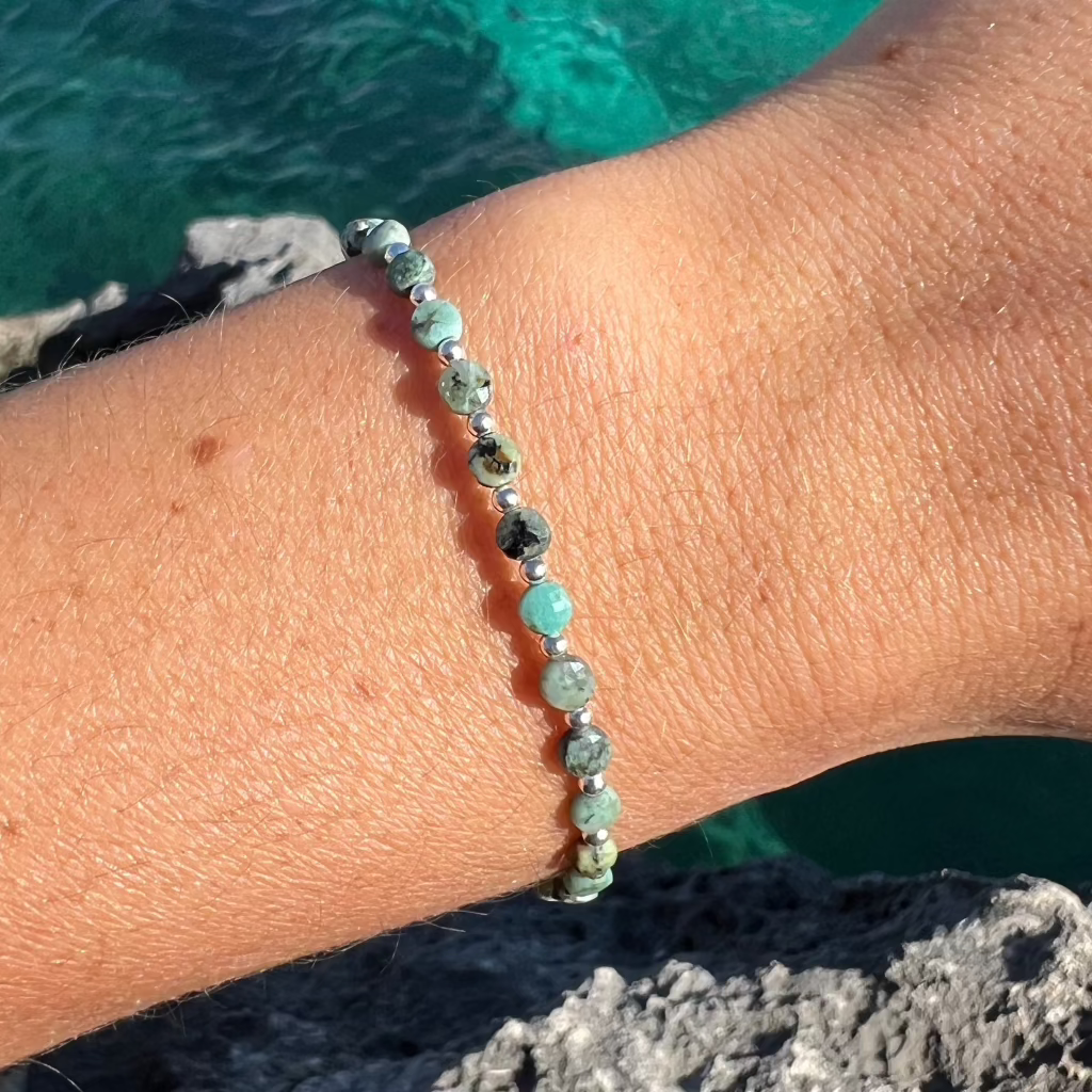 Pulsera de Turquesa Africana