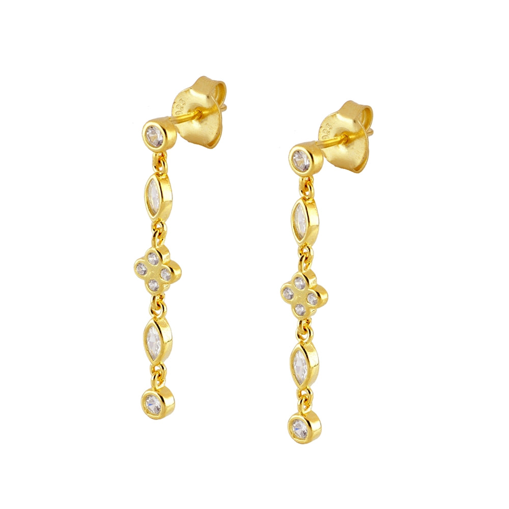 MIRA GOLD EARRINGS