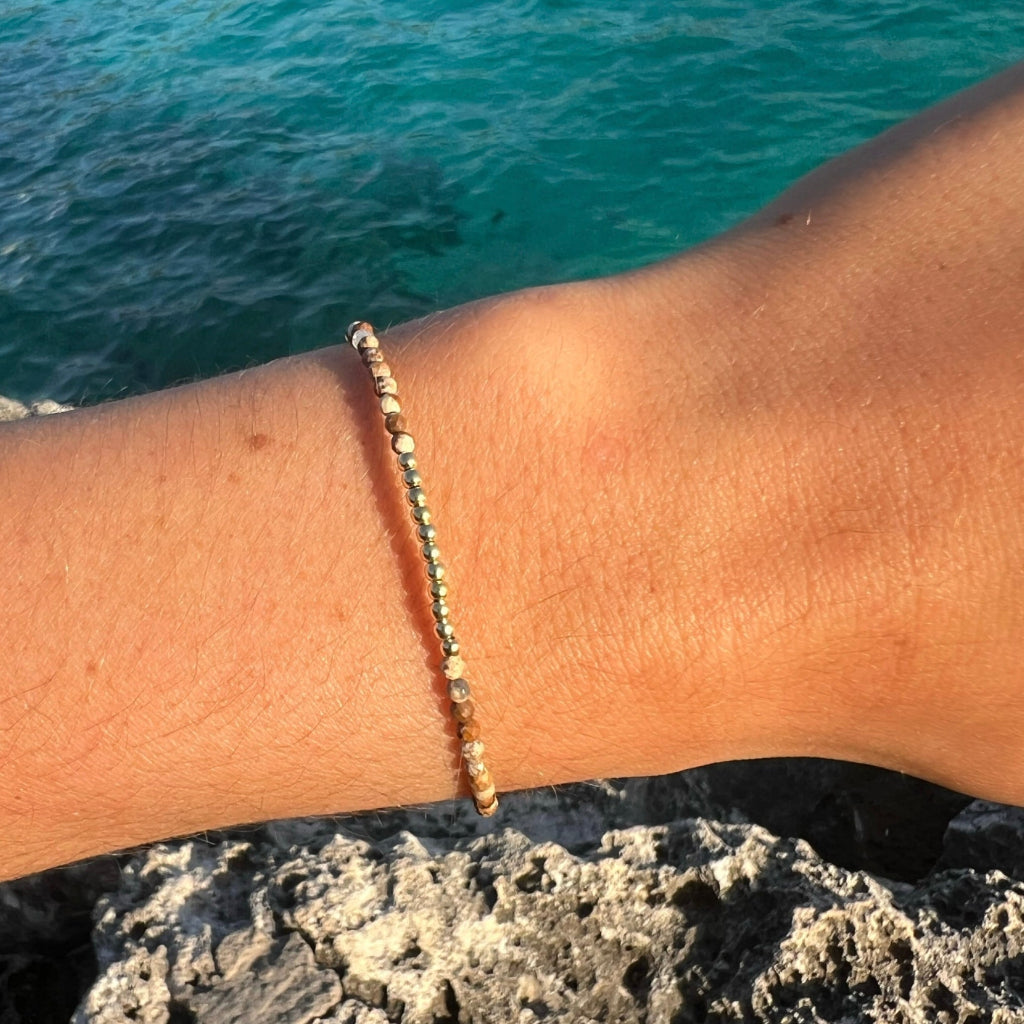 BRACELET ERA EN OR MARRON