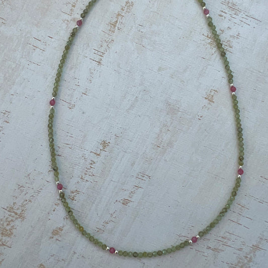 SOUL PERIDOT TOURMALINE NECKLACE