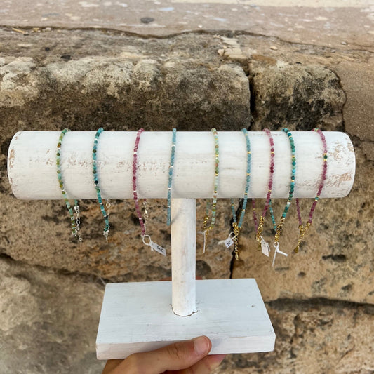 GOLD TOURMALINE ANKLET