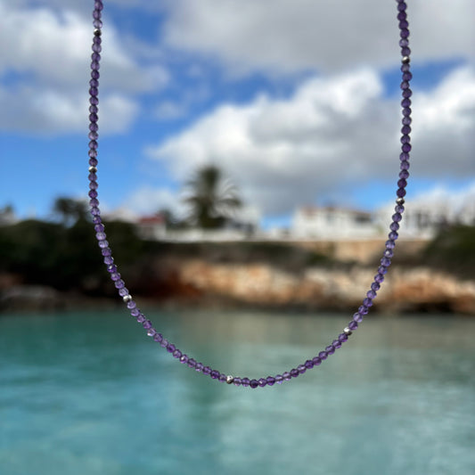 CONJUNTO COLLAR AMATISTA