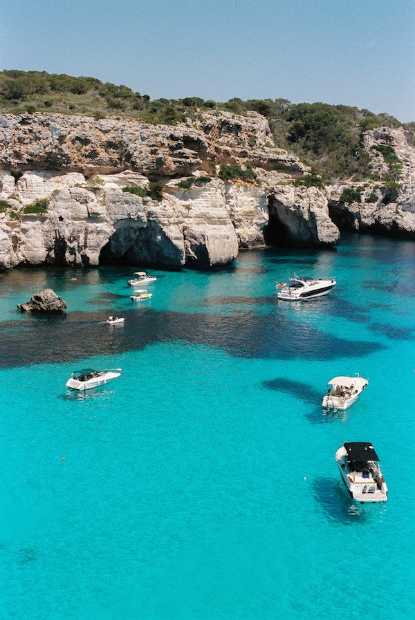 Excursiones en barco por Menorca