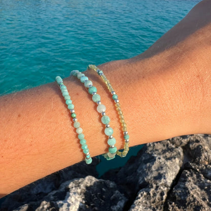 BRACELET SOUL PÉRIDOT TURQUOISE