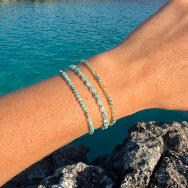 BRACELET SOUL PÉRIDOT TURQUOISE