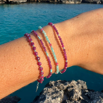 BRACELET ÂME RUBIS TURQUOISE