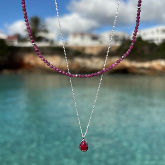 CONJUNTO COLLAR RUBI