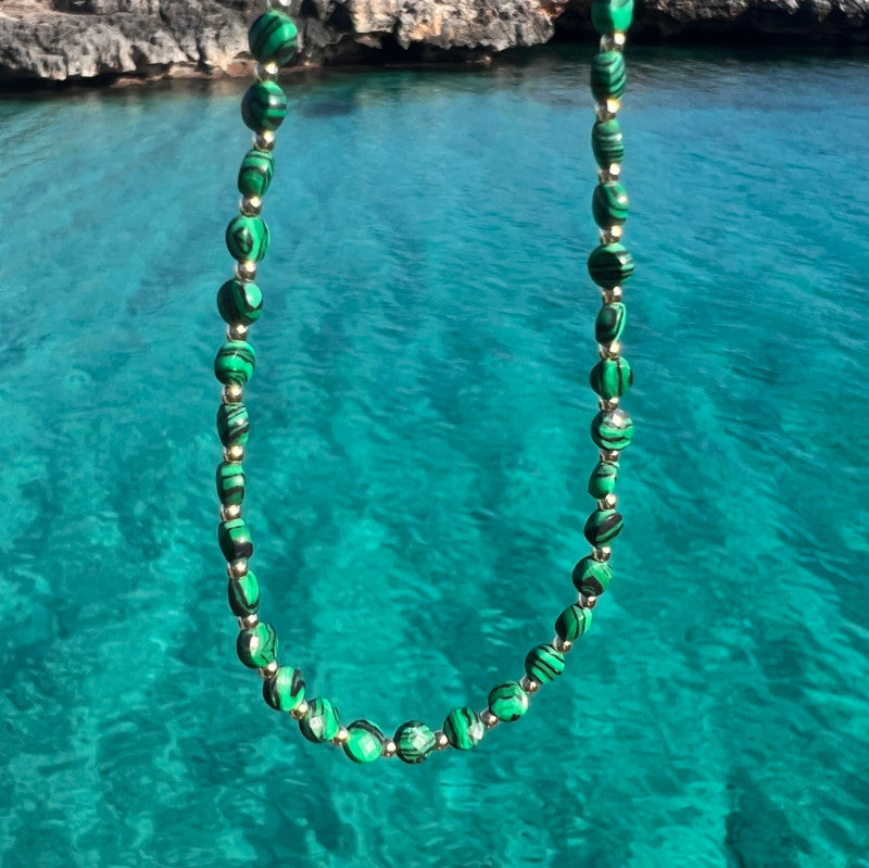 COLLIER NEITA MALACHITE