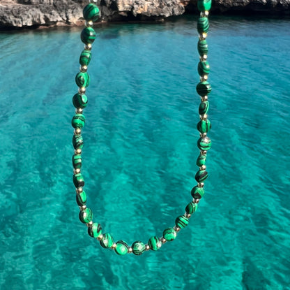 COLLIER NEITA MALACHITE