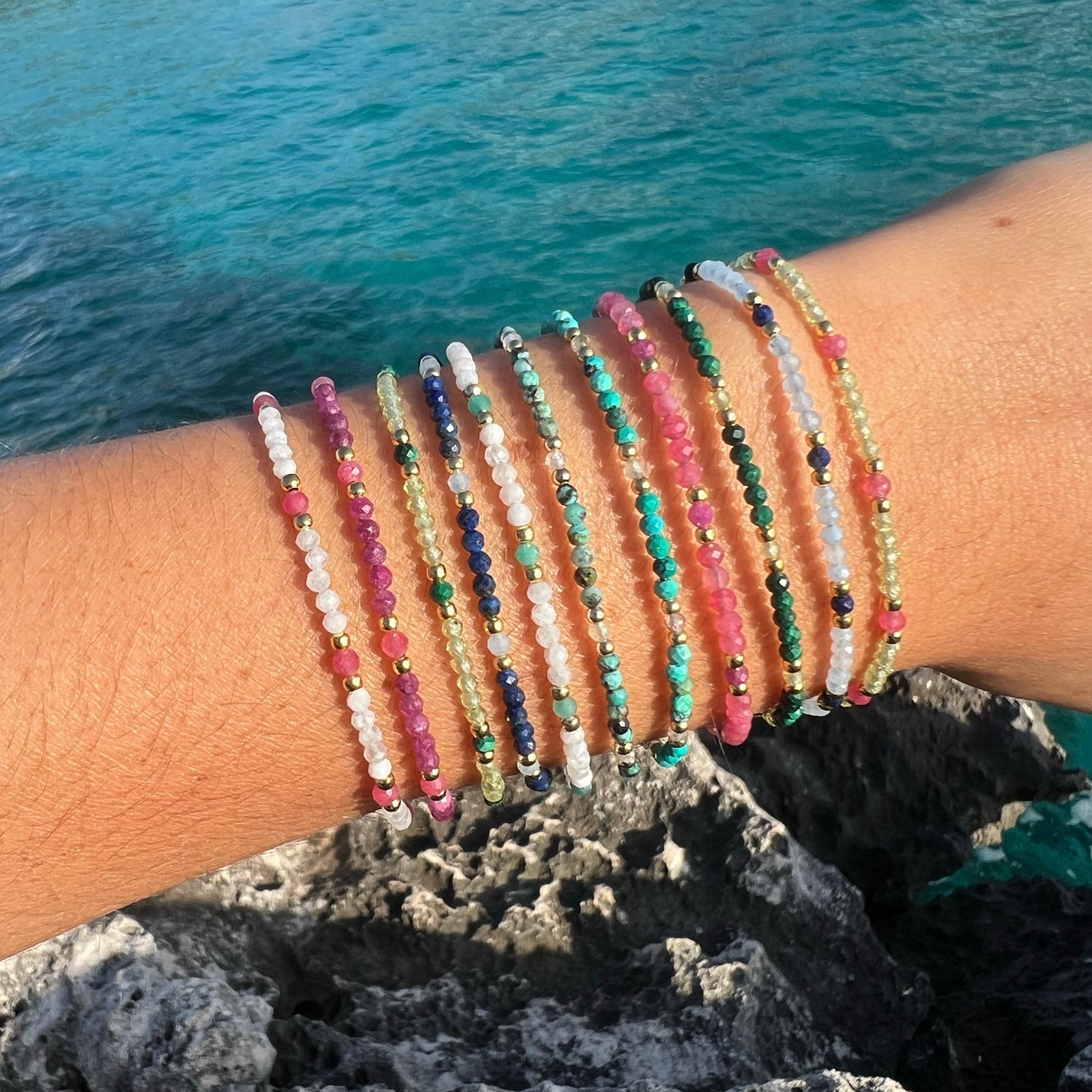 PULSERA SOUL MALAQUITA ORO