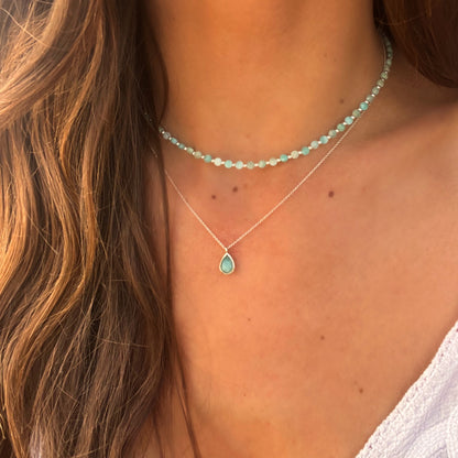ENSEMBLE COLLIER NEITA AMAZONITE