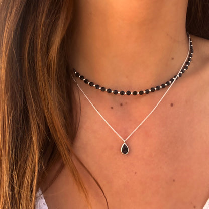 ENSEMBLE COLLIER NEITA ONYX
