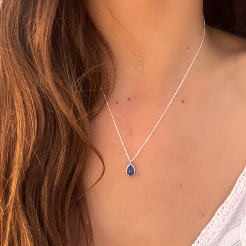 ENSEMBLE COLLIER NEITA LAPIS-LAZULI