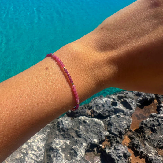 ESCACS RUBY GOLD BRACELET