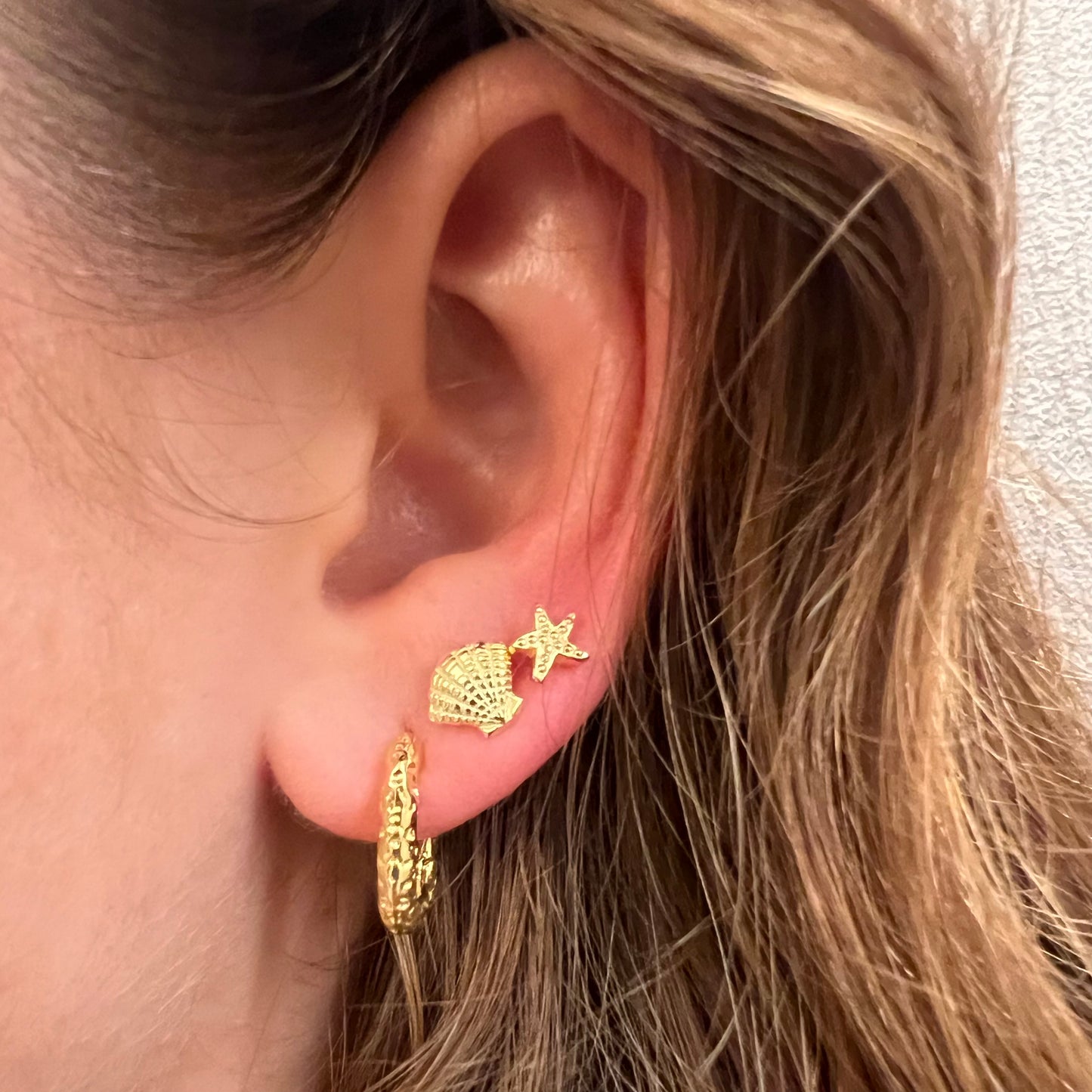 MINI ELLA GOLD EARRINGS