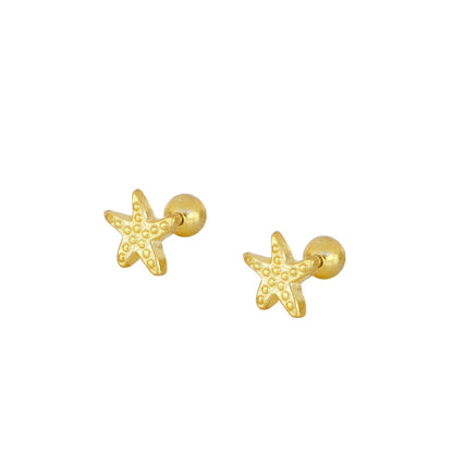 MINI PENDIENTES ELLA ORO