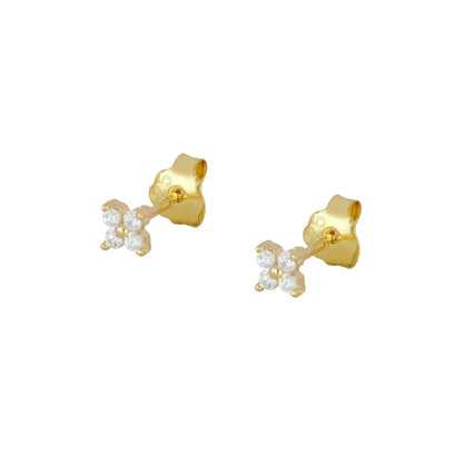 GOLD MINI GIRA EARRINGS