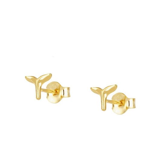 MINI PENDIENTES TAIL ORO