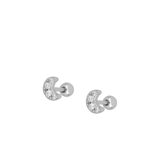 BOUCLES D'OREILLES MINI LUNE