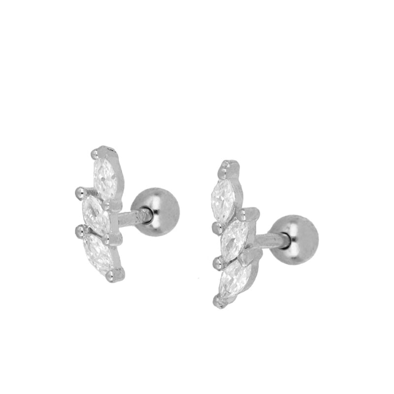 MINI BOUCLES D'OREILLES HAUTES