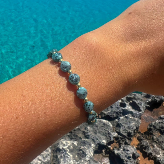 PULSERA NEA TURQUESA ORO