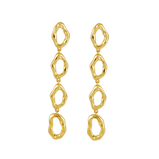 GIA GOLD EARRINGS