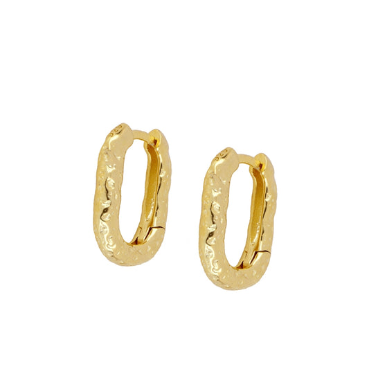 SQUARED GOLD EARRINGS