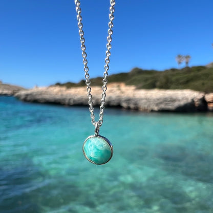 ROUND AMAZONITE NECKLACE