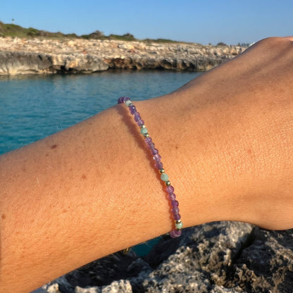 PULSERA SOUL AMATISTA AMAZONITA
