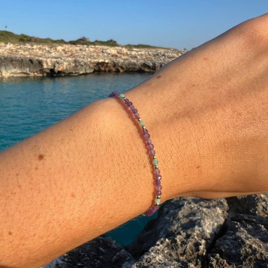 PULSERA SOUL AMATISTA AMAZONITA