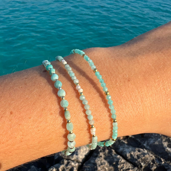 BRACELET SOUL AMÉTHYSTE PERLE