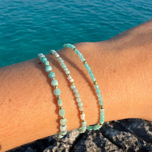 BRACELET SOUL AMÉTHYSTE PERLE