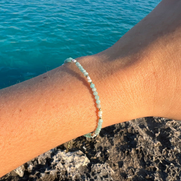 BRACELET SOUL AMÉTHYSTE PERLE