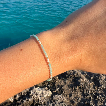 BRACELET SOUL AMÉTHYSTE PERLE