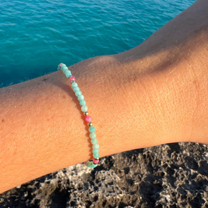 BRACELET SOUL AMAZONITE TOURMALINE