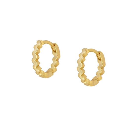 PENDIENTES ZIGZAG ORO