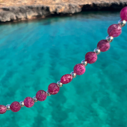 ENSEMBLE COLLIER NEITA RUBIS