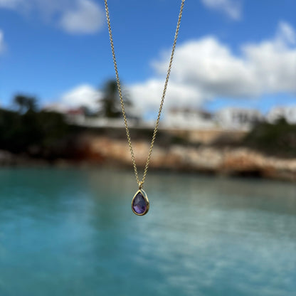 COLLAR DROP AMATISTA ORO