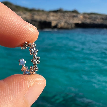 BOUCLES D'OREILLES FLEURS